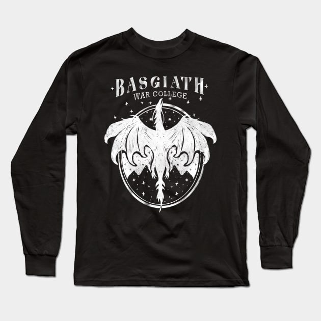 Basgiath War College tee Long Sleeve T-Shirt by nanaminhae